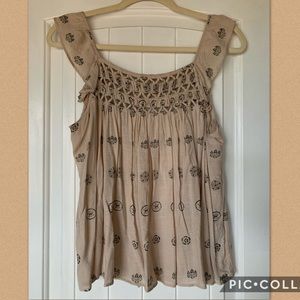 Anthropologie EASTWICK TOP size small EEUC